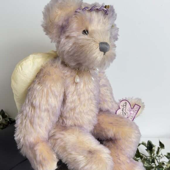 Annette Funicello "Hope" Angel Bear Collection – Limited Edition Lavender Mohair - Picture 9 of 12